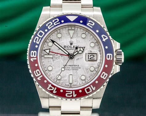 rolex gmt white gold price